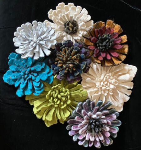 Adriane Nicolaisen Felted Flowers