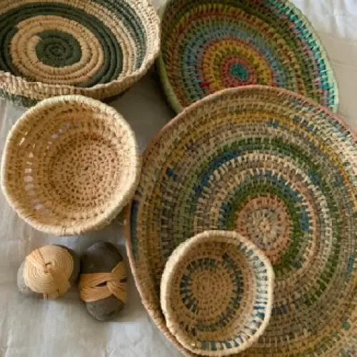 Raffia Coil Basket Class with Carrie Botto
