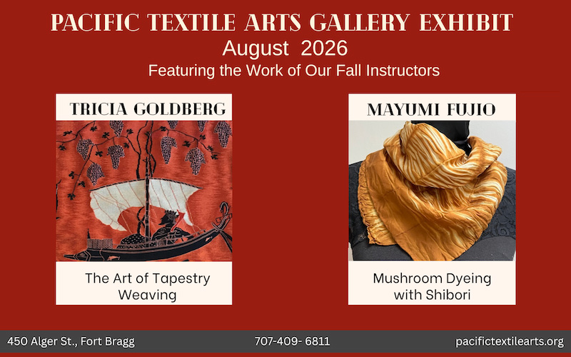August in the Gallery - Tricia Goldberg and Mayumi Fujio