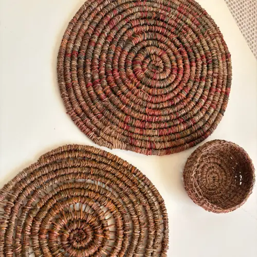 Pine Needle Basket - Threadless
