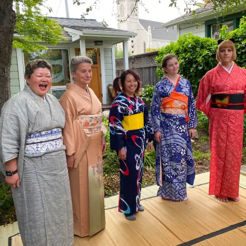 KIMONO DRESSING WORKSHOP WITH KEIKO TAKANE